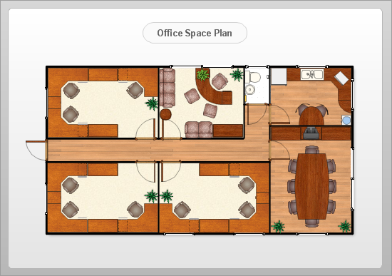 Office Space Design Floor Plan Example